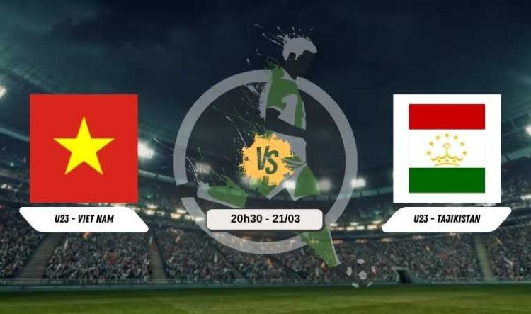 Trực tiếp bóng đá U23 Việt Nam vs U23 Tajikistan 22h ngày 23/3